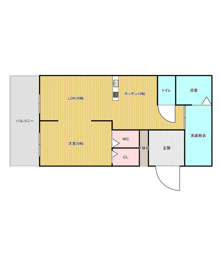 Appartement アーバンハイツ渡辺通a棟201号室 à Fukuoka  Japon